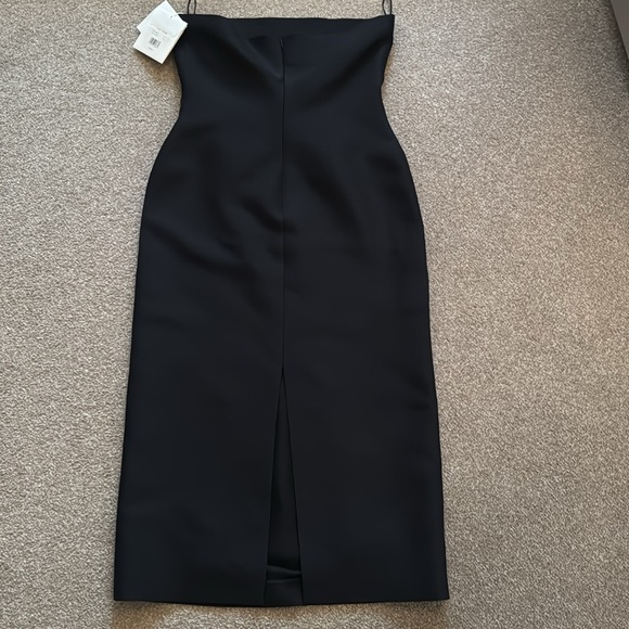 THE ROW Nita Black Strapless Dress new size 8 - Picture 4 of 6